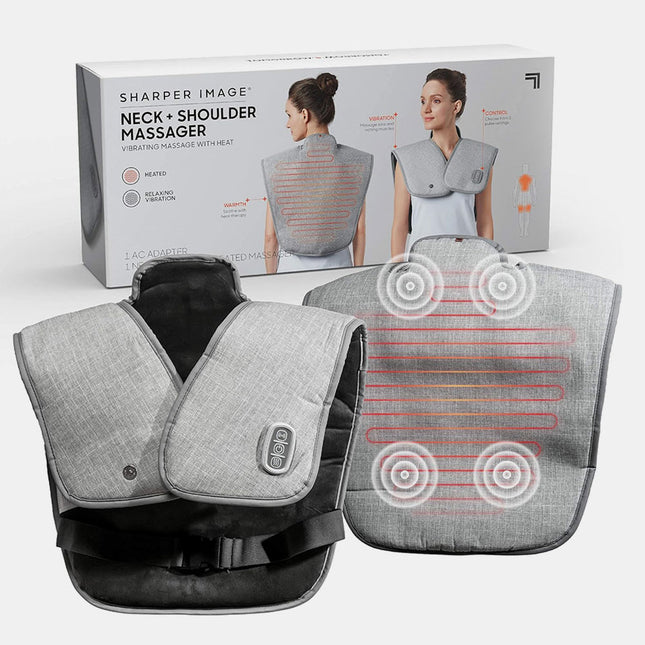 جهاز تدليك اهتزازي ساخن للرقبة والكتف والظهر Heated Vibrating Massager