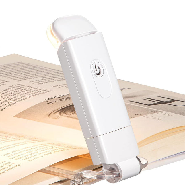 مصباح قراءة كتاب قابل لإعادة الشحن Book Reading Light Rechargeable Light