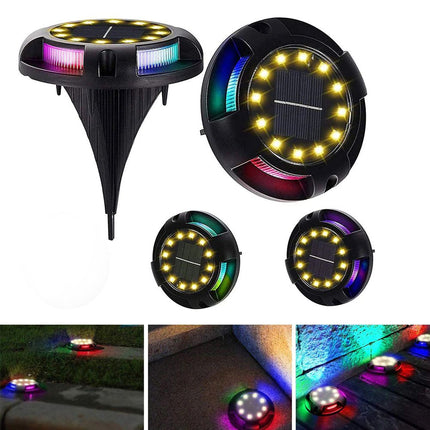 زينة حدائق إضاءة شمسية أرضية  SOLAR OUTDOOR BURID LIGHTS