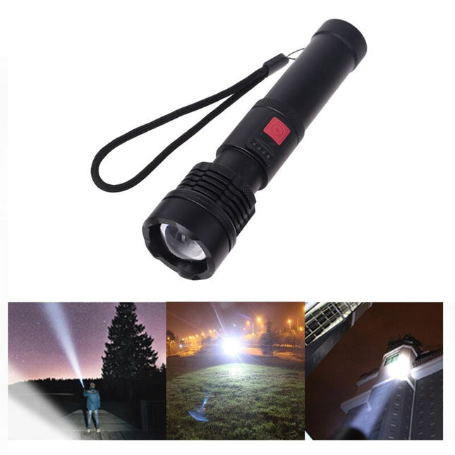 لوكس  ليد شحن  powerful flashlight x72-p90