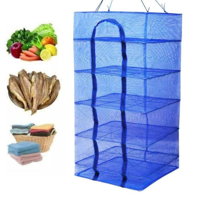 رفوف شبكية بطبقات لتجفيف الاطعمة Foldable Food  Drying