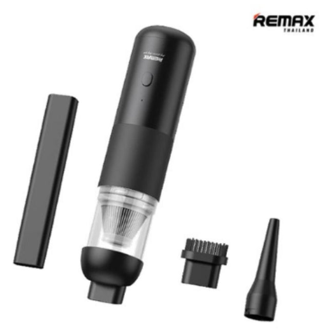 مكنسة سيارة شفط ونفخ تعمل بالشحن remax 2 in 1 Portable Car Vacuum Cleaner + Air Duster