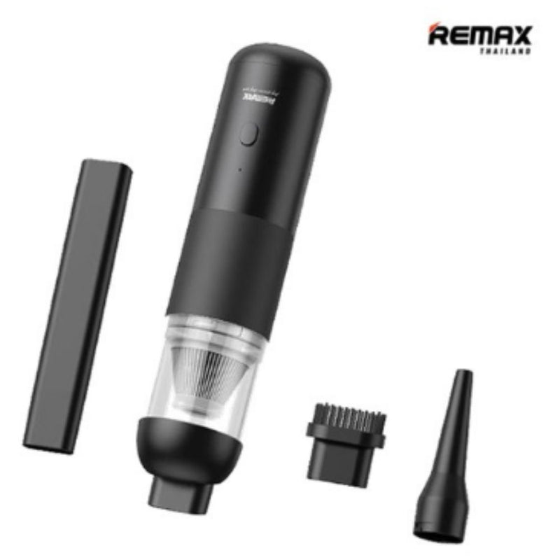 مكنسة سيارة شفط ونفخ تعمل بالشحن remax 2 in 1 Portable Car Vacuum Cleaner + Air Duster