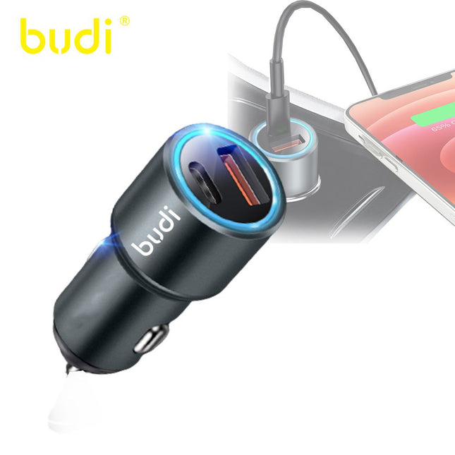 شاحن سيارة للهواتف سريع الشحن BUDI car charger
