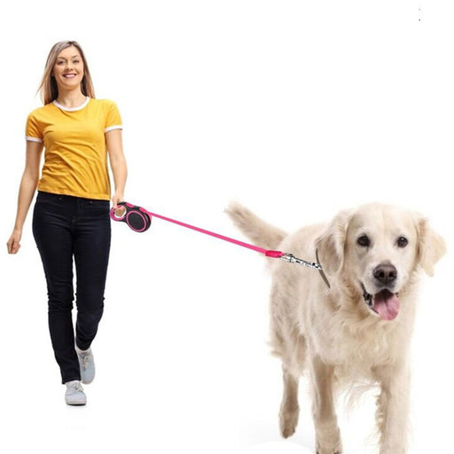 حبل للكلب بطول 5 متر Retractable Dog Lead