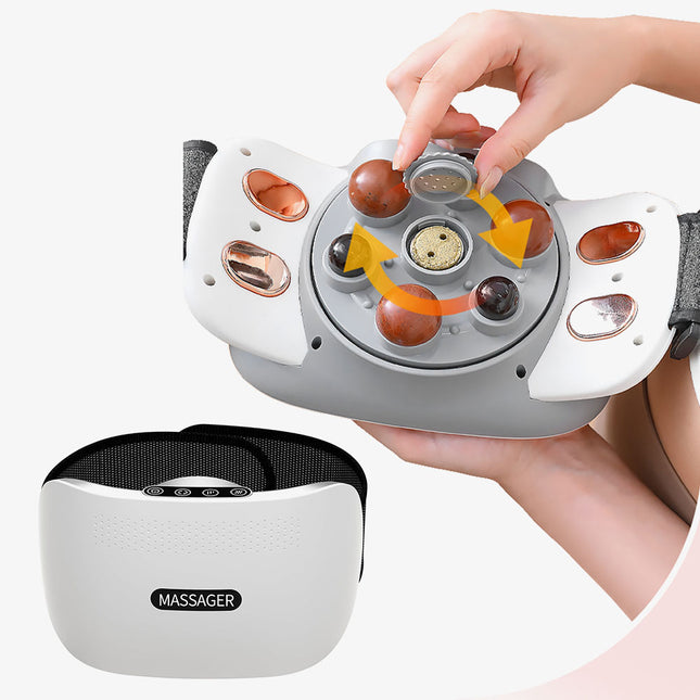 جهاز تدليك حراري بحجر السيبين والزيوت العطرية(شحن) Electric massager Sibin Bianstone HOT