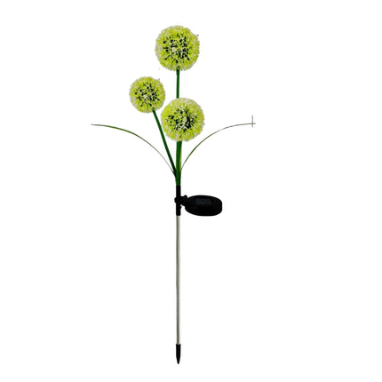 إضاءة حديقة على شكل هندباء تعمل بالطاقة الشمسية Solar Powered Dandelion Garden Light