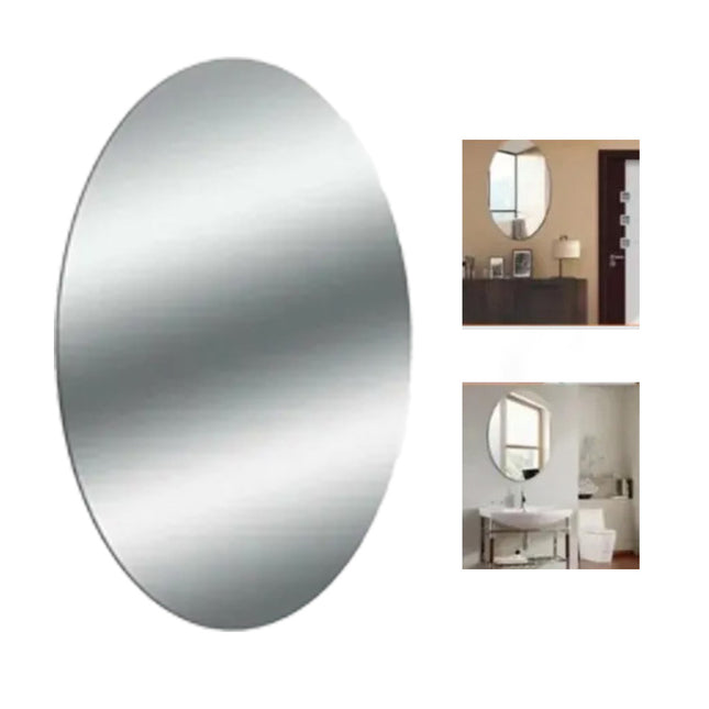 مرآة ديكور بيضوية منزلية home oval decorative mirror
