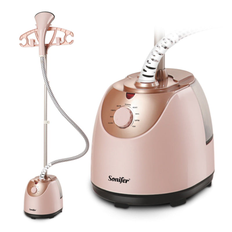 مكواة بخار بقاعدة عامودية للملابس sonifer electric garment steamer SF-9087