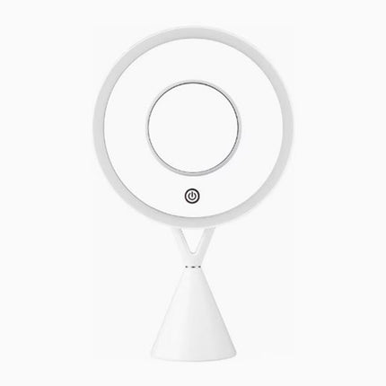 مرآة مكبرة مع ضوء ليد Magnifying mirror with light