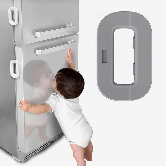 قفل كبستين للثلاجة   child saftey lock
