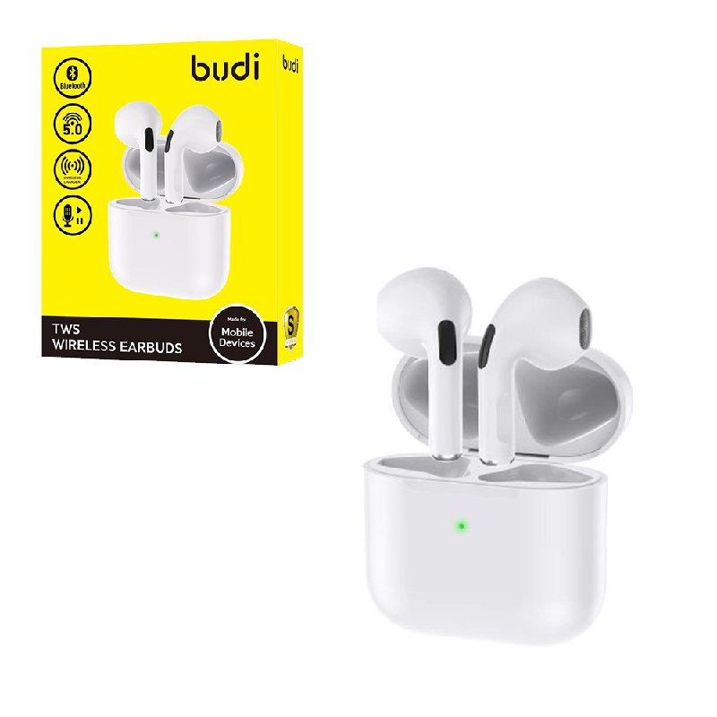 سماعات أذن لاسلكية ضد الماءBudi TWS Wireless Earbuds
