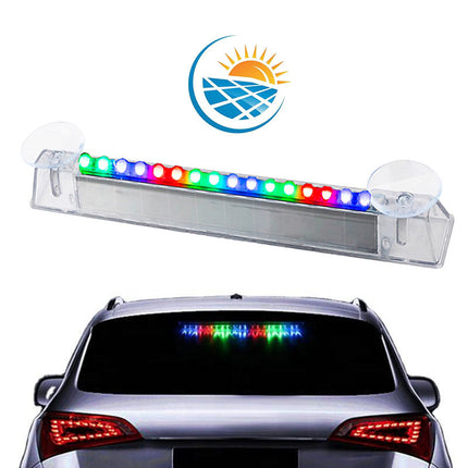 ليد تحذيري وامض يعمل بالطاقة الشمسية Solar-powered flashing LED warning light
