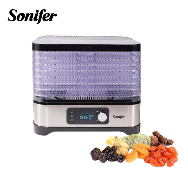 مـاكينة تجفيف الطعام الكهربائية 8 طبقات Sonifer SF--4016