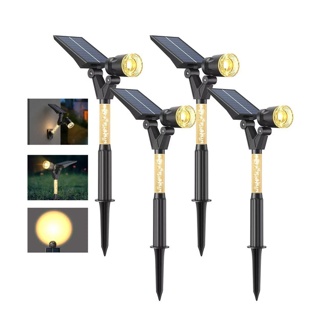 بالطاقإضاءة خارجية تعمل بالطاقة الشمسية Solar Spot Lights Outdoor