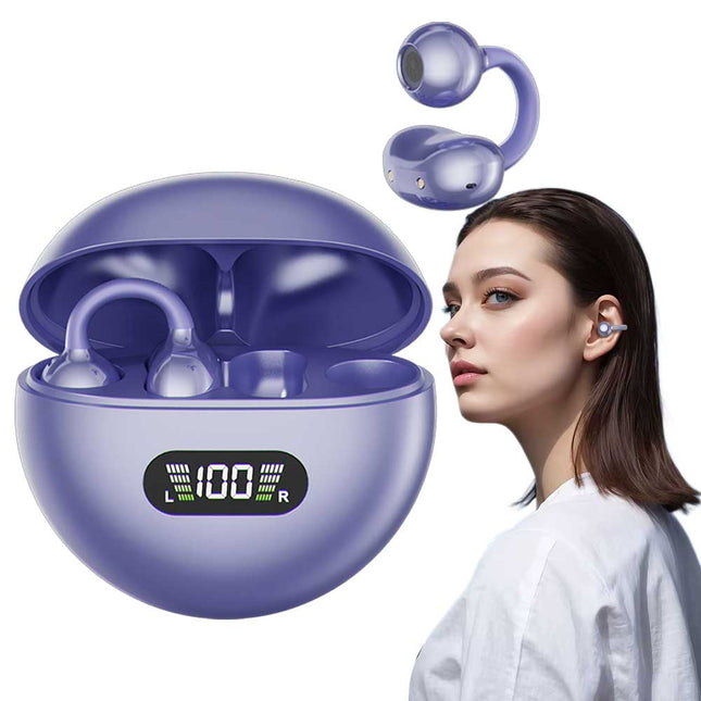 سماعات أذن بلوتوث بمشبك مقاومة للماء M14 Bluetooth Clip Ear Waterproof Earphones & Earbuds