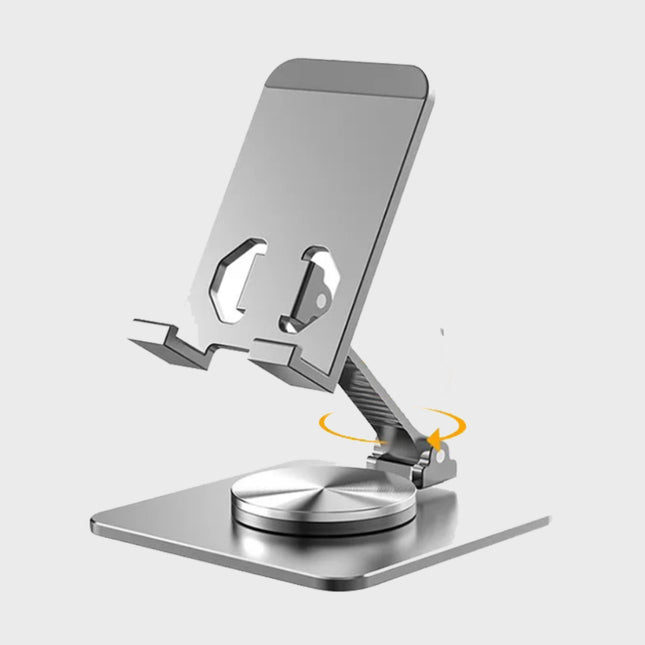ستاند معدني للموبايل والتابليت قابل للطي والدوران MOBILE PHONE /TABLET ALUMINUM ALLOY BRACKET