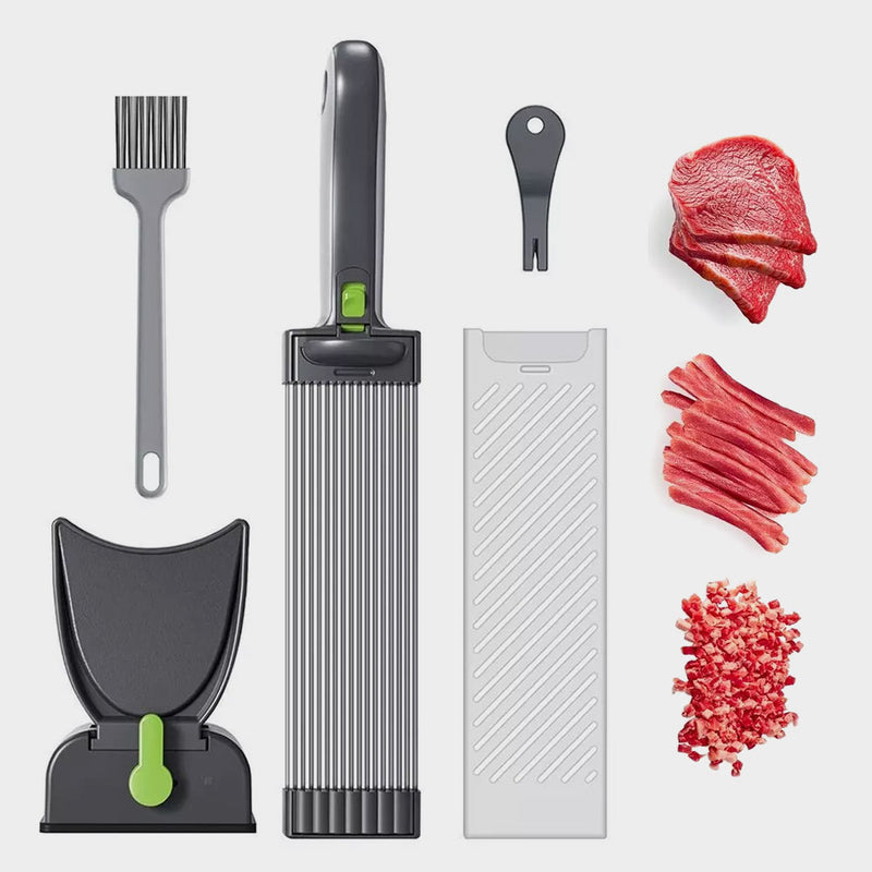 قطاعة ومفرمة لحوم يدوية MANUAL MEAT CUTTER