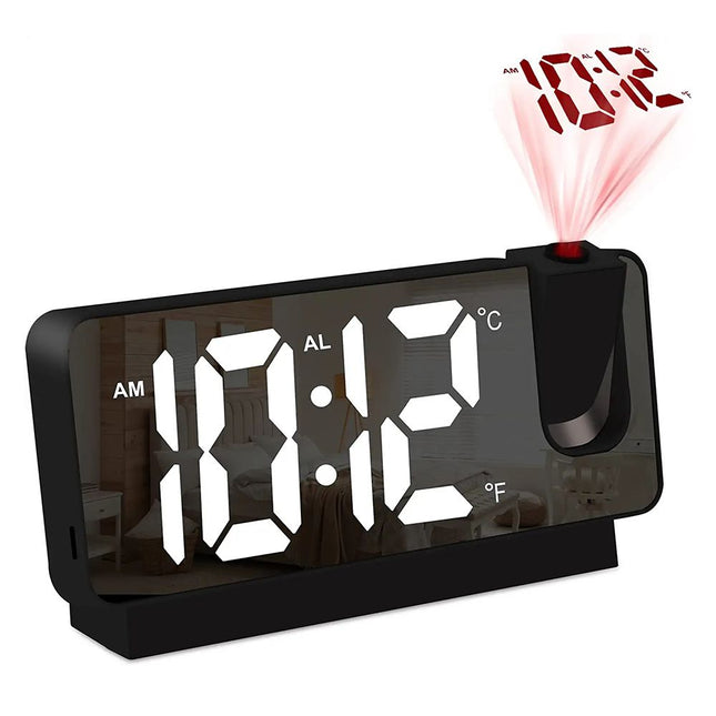 بروجيكتور ساعة منبه LED projection clock