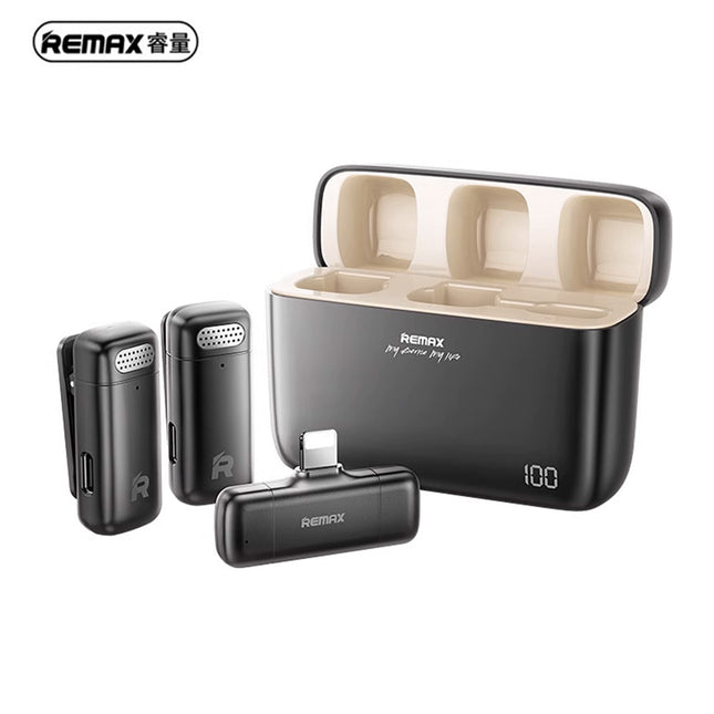 ميكروفونات لاسلكية أصلية من نوع واحد إلى اثنين remax Genuine one-to-two wireless microphones wireless K15