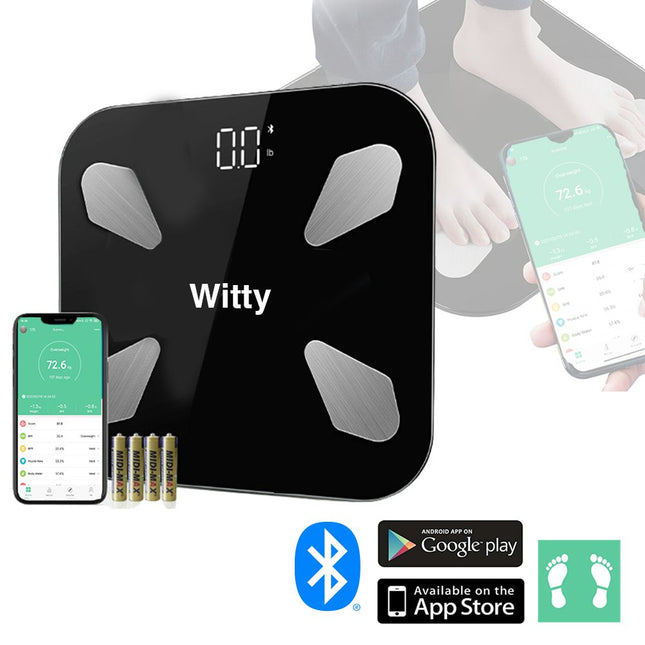 ميـزان رقمي لقياس دهون الجسم Witty DIGITAL BODY FAT SCALE