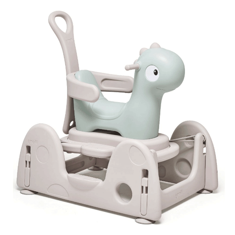 1x2 الديناصور المرح (اطفال) Spring Car Set