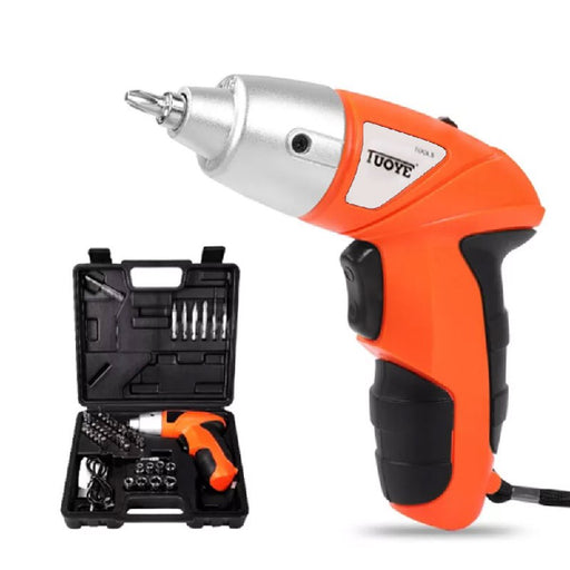 دريل بحجم صغير ٤٥ قطعه 45pcs cordless screwdriver