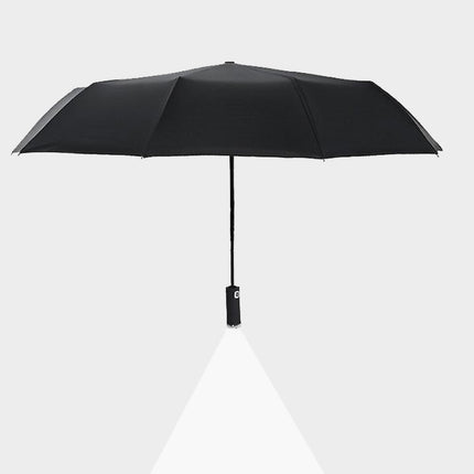 مظلية شتاء اوتو فتح تسكير مع اضاءه ليد LED Winter Umbrella