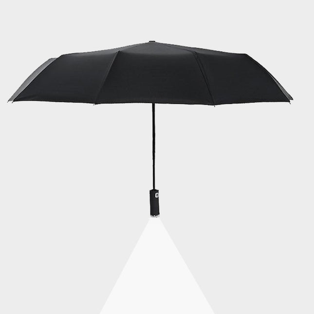 مظلية شتاء اوتو فتح تسكير مع اضاءه ليد LED Winter Umbrella