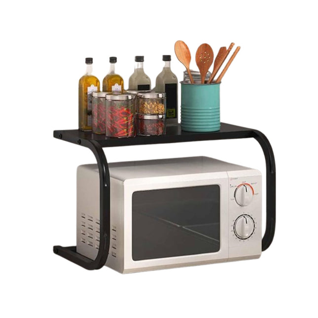 ستاند مايكرويف برف تخزين للمطبخ Microwave stand with kitchen storage shelf