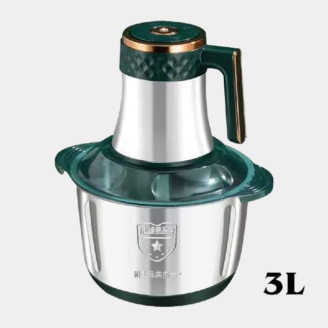 مفرمة اللحوم والخضروات ستانليس ستيل الكهربائية FOOD GOURMENT CUISINE5L3L