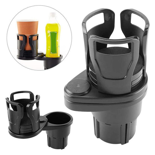 حامل اكواب مزدوج للسيارة   car water cup holder multifunctional water  cup holder   SB-1099