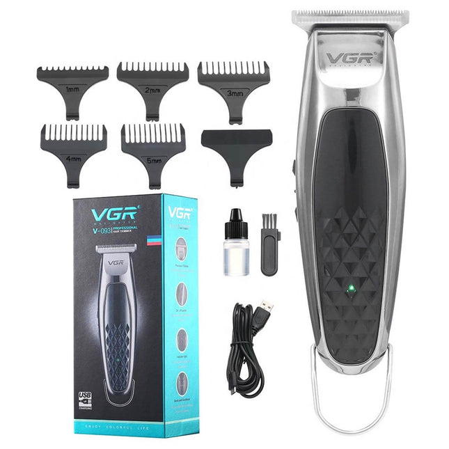 ماكينة حلاقة وتحديد الشعر تعمل على الشحن وعلى الكهرباء VGR V-093 Professional Hair Trimme