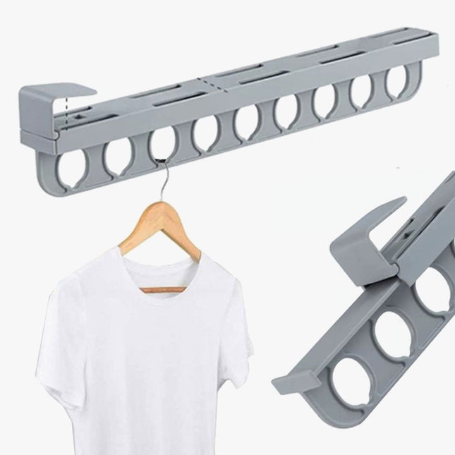 علاقة ملابس قابلة للسحب retractable clothes hanger