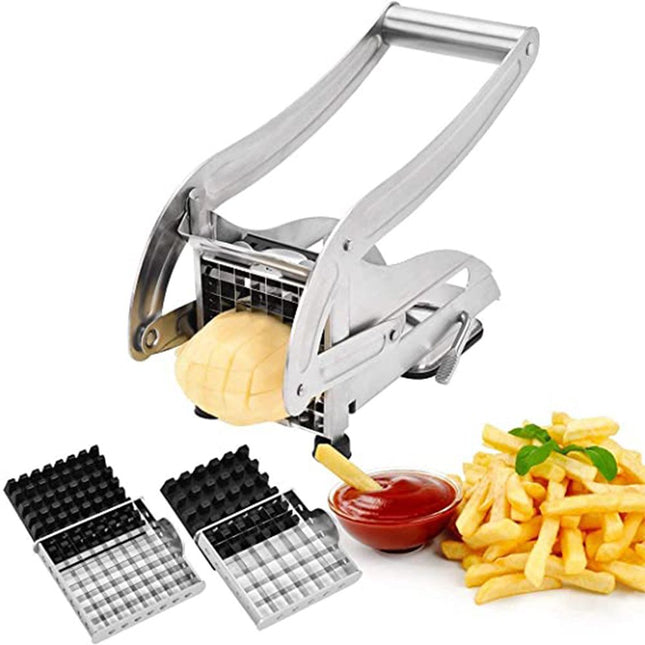 قطاعة بطاطا يدوية Potato Chipper French Fry Cutter