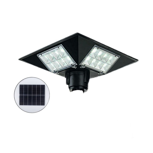 كشاف ليد للحدائق رباعي يعمل بالطاقة الشمسية مع ريموت Solar garden light with remote control