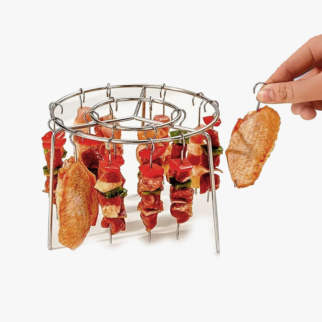 سياخ لحمه مع قاعدة Meat skewers with base