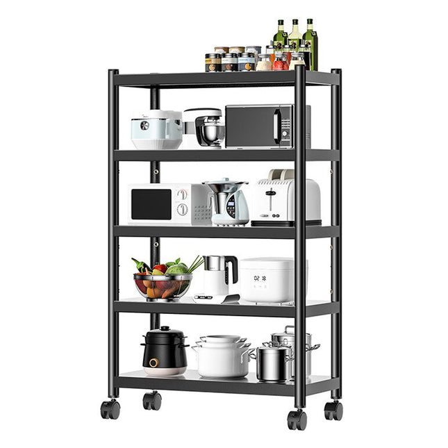 منظم ارفف تخزين للمطبخ متعدد الاستخدام  Kitchen rack multi-layer adjustable storage cabinet