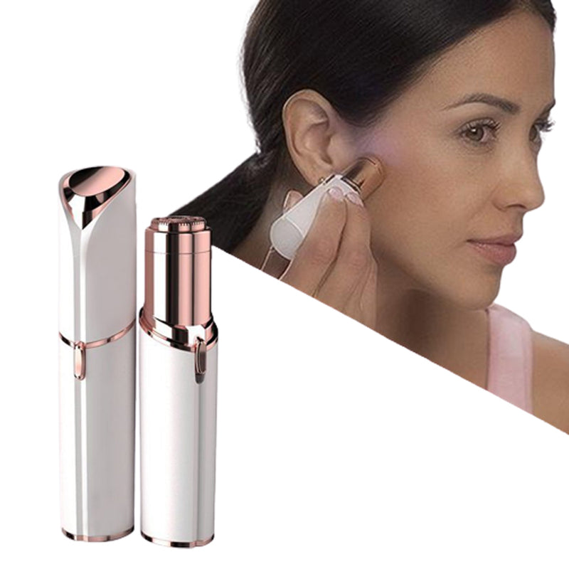 قلم إزالة شعر الوجه الفوري يعمل على الشحن FLAWLESS FACIAL HAIR REMOVER