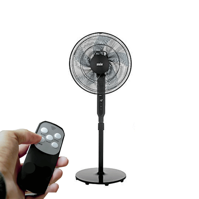 مروحة انسيو العامودية مع ريموت ANSIO Pedestal Fan