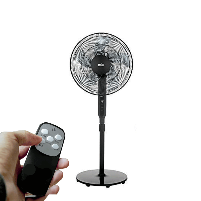 مروحة انسيو العامودية مع ريموت ANSIO Pedestal Fan