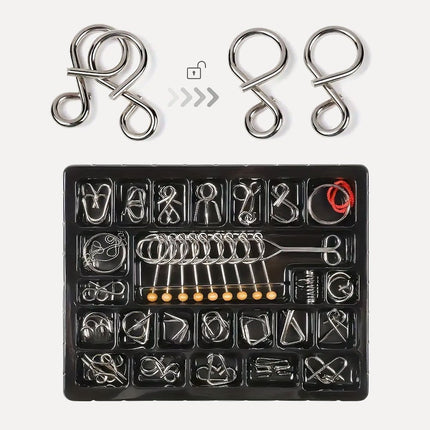 Metal Puzzle Game لعبة الألغاز المعدنية لتحفيز التفكير