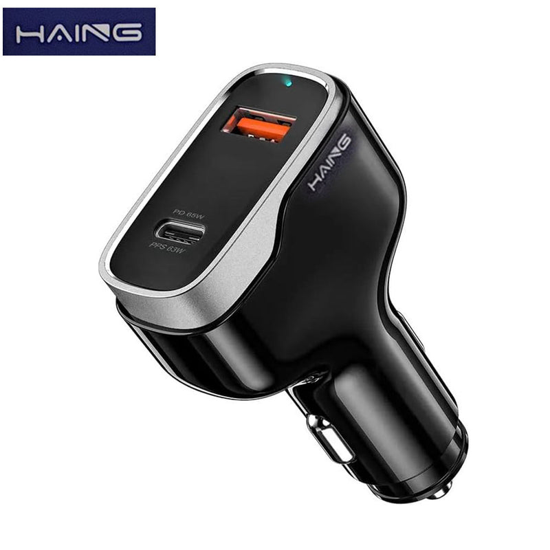شاحن سيارة سريع Fast Car Charger HAING HI-3021-CCR