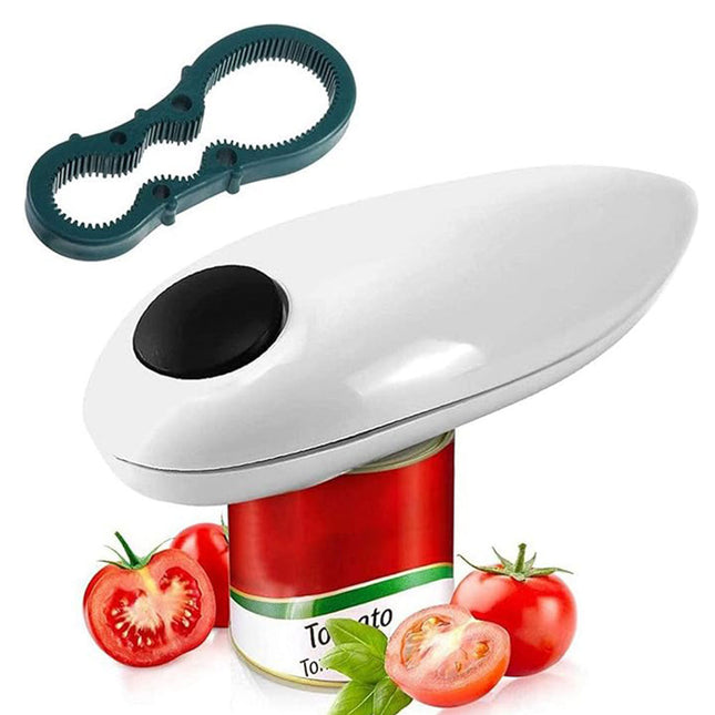فتّاحة علب بالبطارية +فتّاحة برطمانات هدية Automotic Can Opener