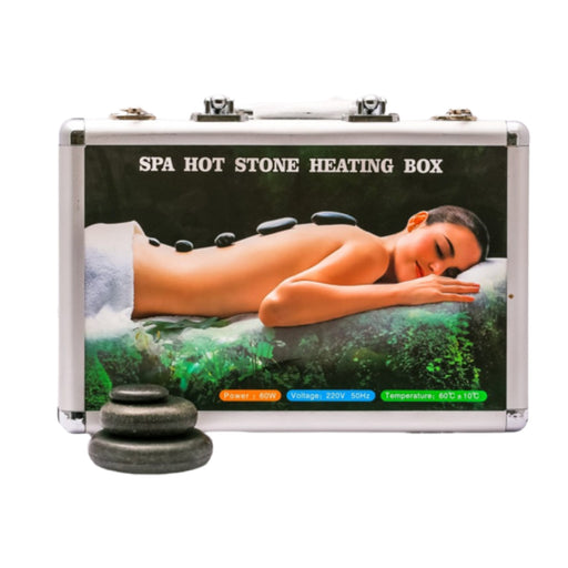 أحجار تسخين كهربائي لتدليك الجسم HOT  STONES  HEATING BOX