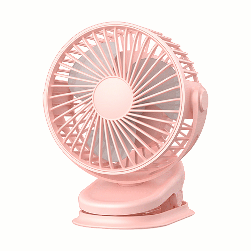 مروحة صغيرة سلك تعمل USB Clip Fan Portable