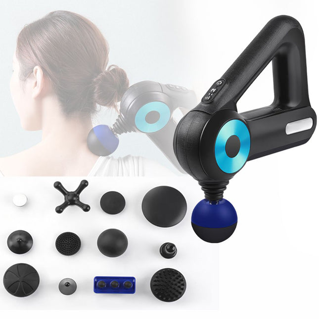 فرد مساج متطور ب 12 رأس Massage gun  12 massage heads
