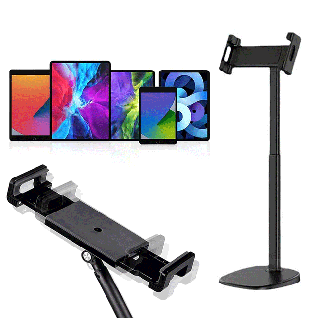 حامل ايباد وموبايل ضد الوقوع قابل للتطويل ANTI TIP DESK TABLET STAND L-320