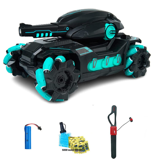 لعبة الدبابة المدرعة بإطلاق رصاص Toy Armored Tank Induction Shooting Water Bomb Car Soft Bullet