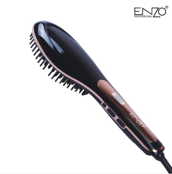 فرشاة الشعر الحرارية STRAIGHTENING BRUSH SALON   ENZO EN-4108